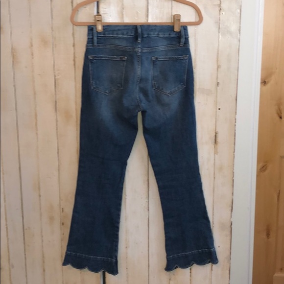 FRAME Le Crop Mini Boot Scallop Jean - Picture 7 of 8